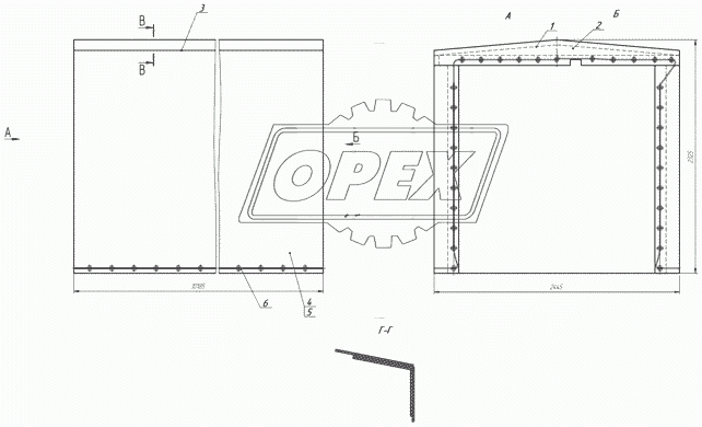 Тент платформы 4